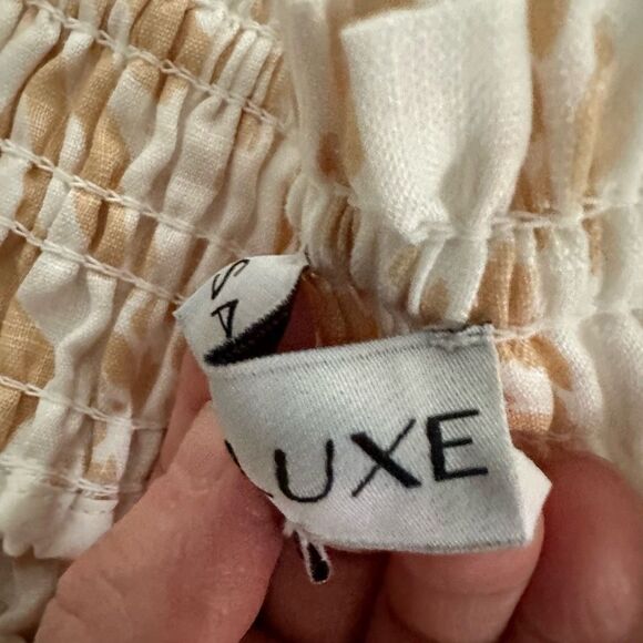 Saboluxe Women’s Extra Small Camari Linen Dress - Picture 6 of 9